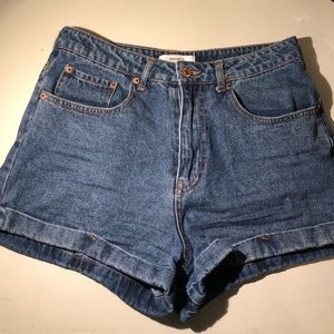 Forever 21 High waisted mom jean shorts
